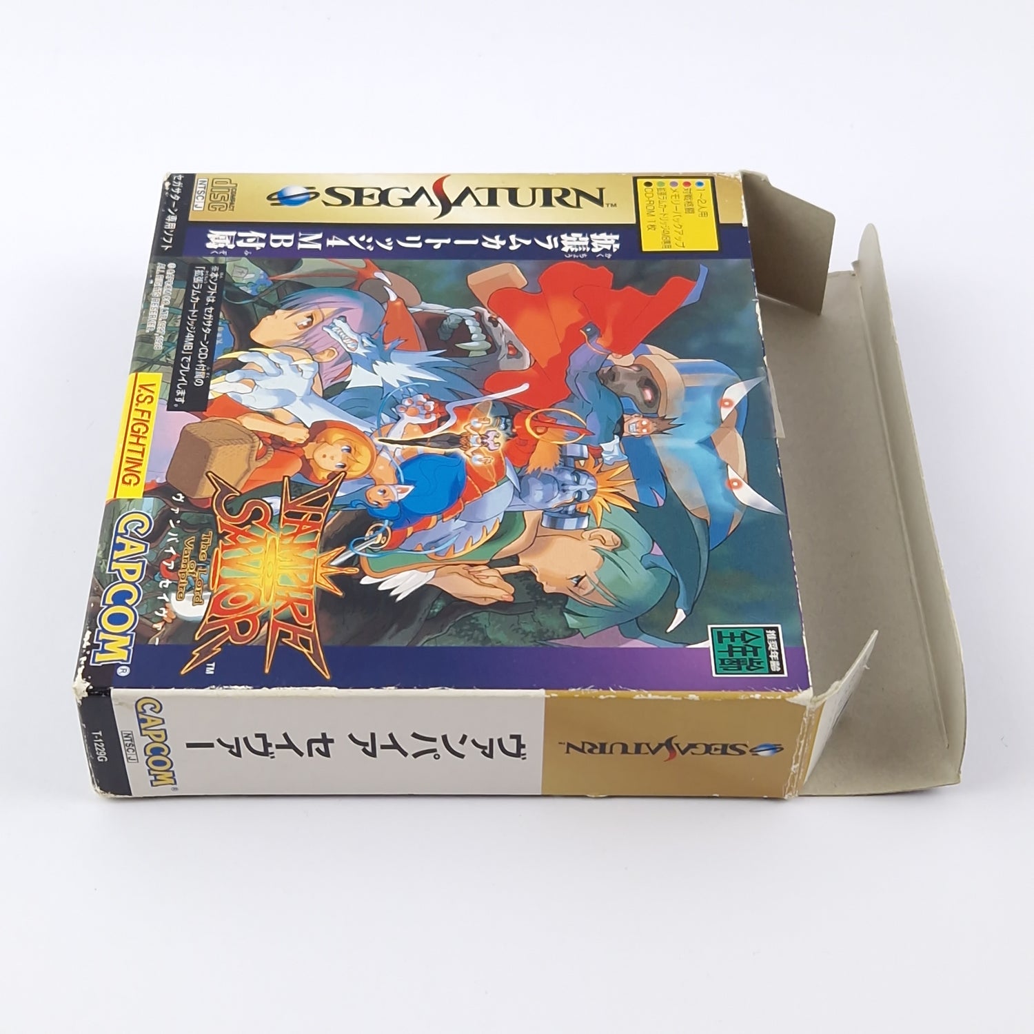 Sega Saturn Game: Vampire Savior The Lord Of Vampire - OVP CD | NTSC-J JAPAN