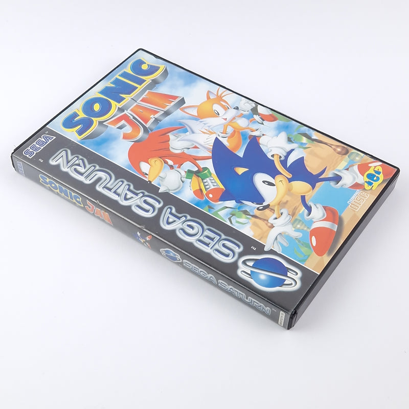 Sega Saturn Spiel : Sonic JAM - OVP Anleitung CD | Sonic The Hedgehog PAL Game