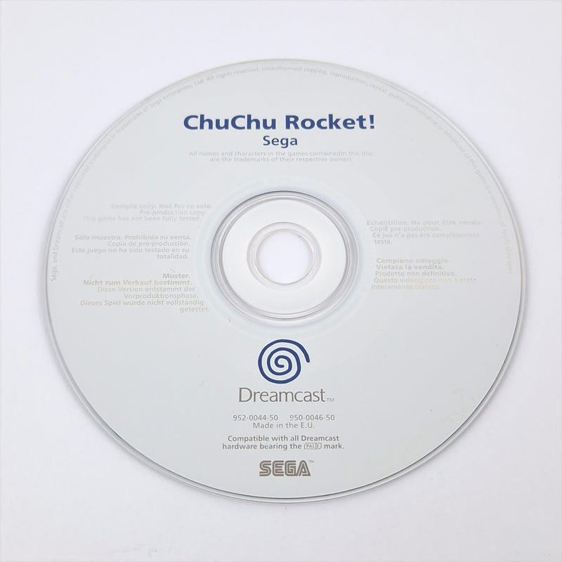 Sega Dreamcast PROMO Game : Chu Chu Rocket! - Not for Resale | CD PAL samples