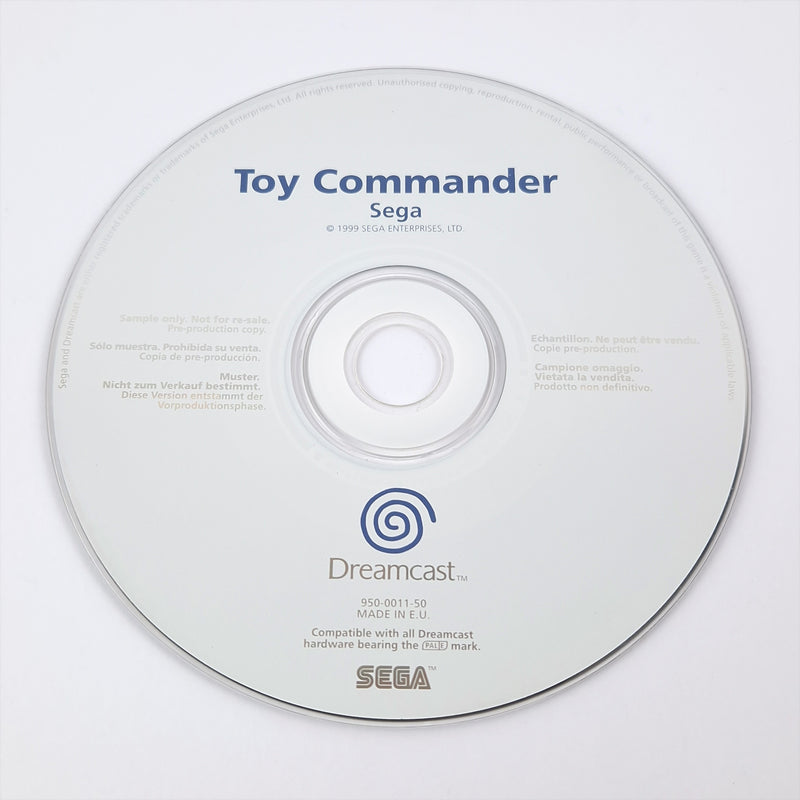 Sega Dreamcast PROMO Spiel : Toy Commander - Not for Resale Sample | PAL DC