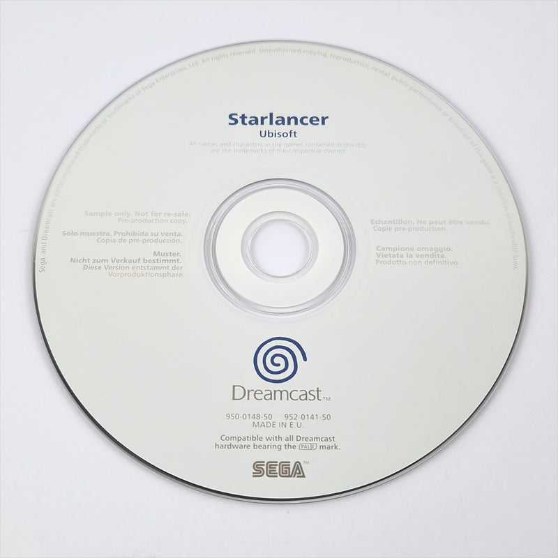 Sega Dreamcast PROMO Spiel : Starlancer - Not for Resale Sample  PAL DC