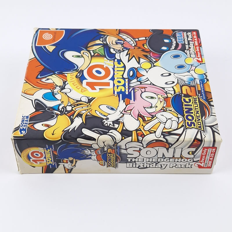 Sega Dreamcast Spiel : Sonic The Hedgehog 10th Anniversary - OVP NTSC-J JAPAN