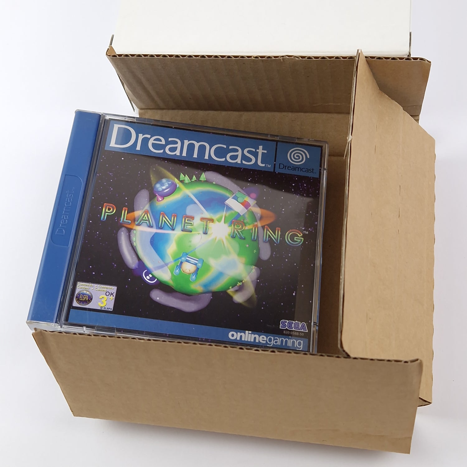 Sega Dreamcast Spiel : Planet Ring - OVP Anleitung CD Microphone | DC PAL