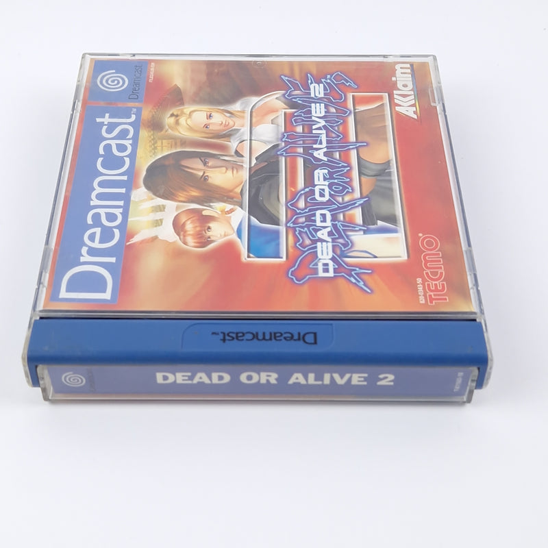 Sega Dreamcast Spiel : Dead or Alive 2 - OVP Anleitung CD | DC PAL Game