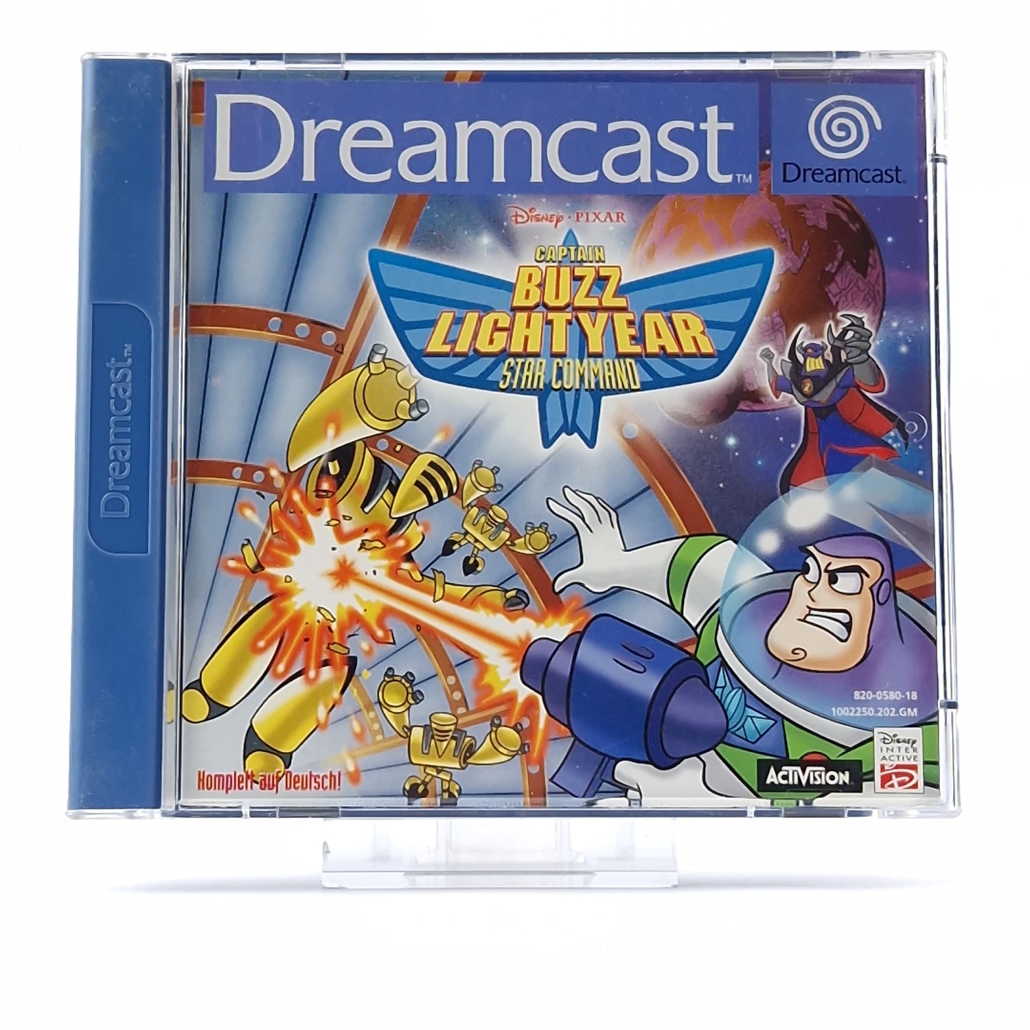 Sega Dreamcast Game: Captain Buzz Lightyear Star Command - OVP Instructions CD