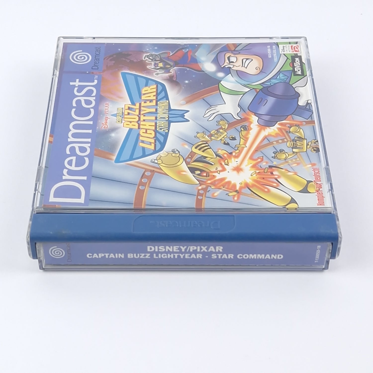 Sega Dreamcast Game: Captain Buzz Lightyear Star Command - OVP Instructions CD