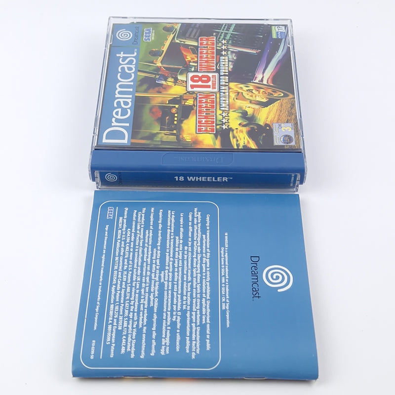 Sega Dreamcast Spiel : Eighteen Wheeler 18 American Pro Trucker - OVP Anleitung