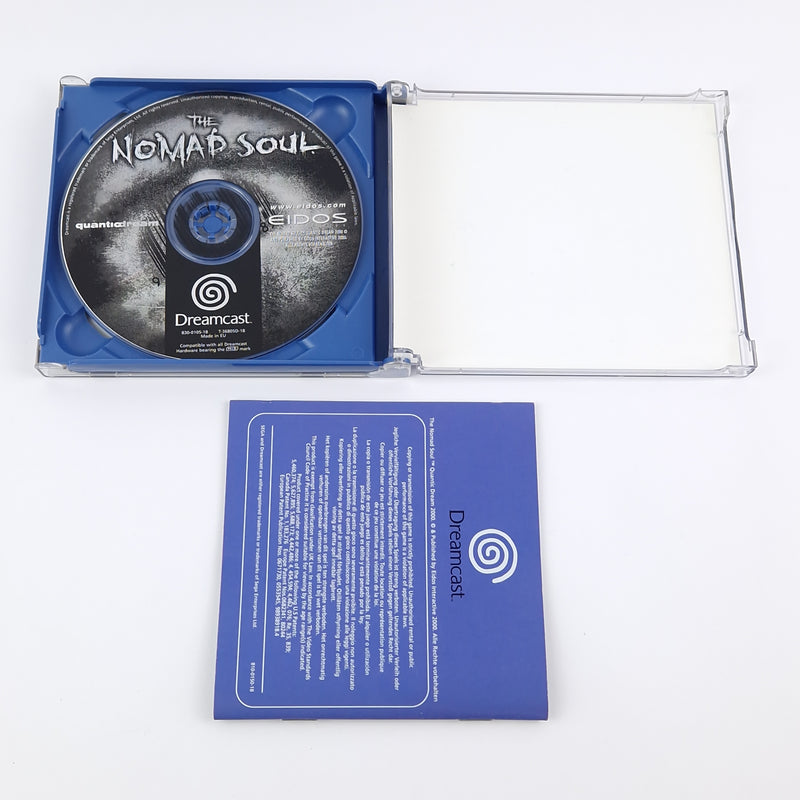 Sega Dreamcast Spiel : The Nomad Soul - OVP Anleitung CD | DC PAL Game EIDOS