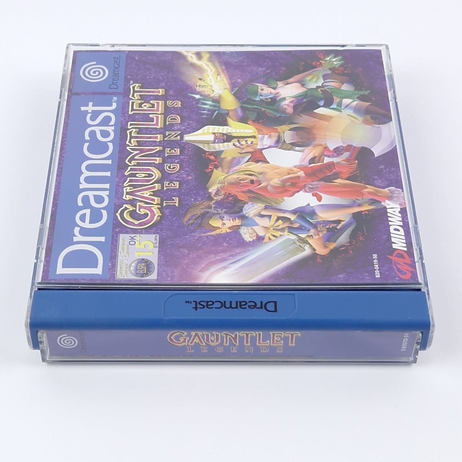 Sega Dreamcast Game: Gauntlet Legends - OVP Instructions CD | DC PAL Game Midway
