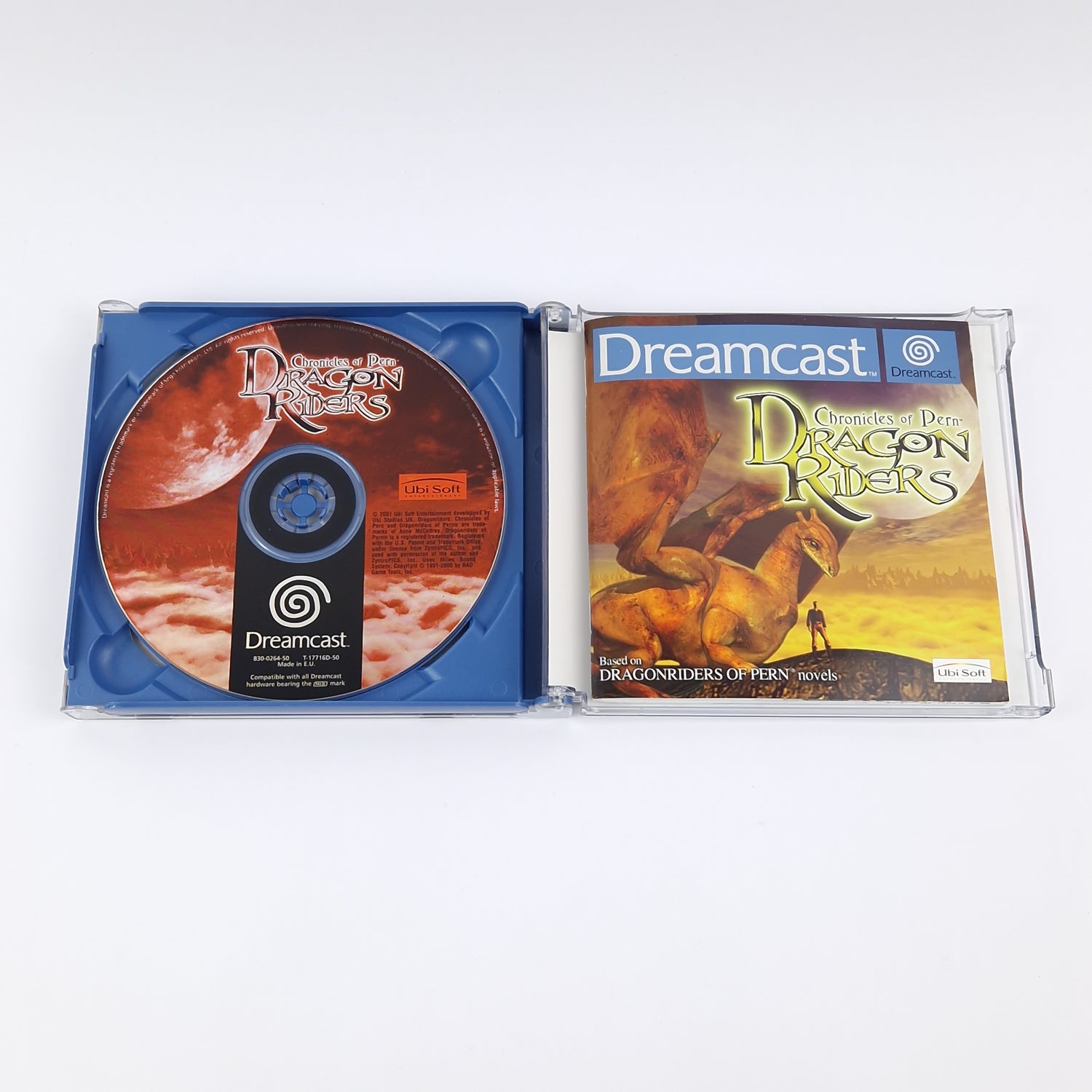 Sega Dreamcast Spiel : Chronicles of Pern Dragon Riders - OVP Anleitung CD PAL