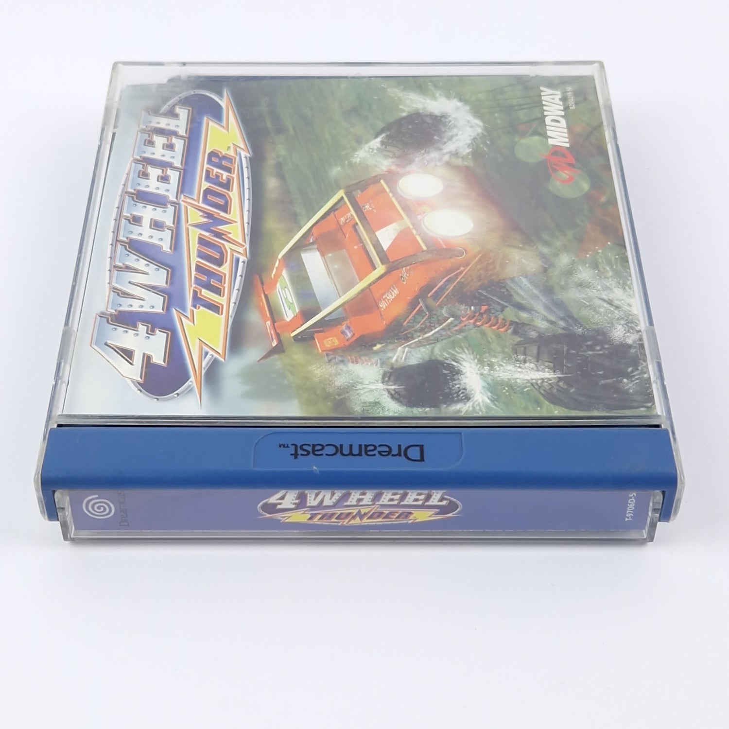 Sega Dreamcast Game: 4 Wheel Thunder - OVP Instructions CD | DC PAL Game