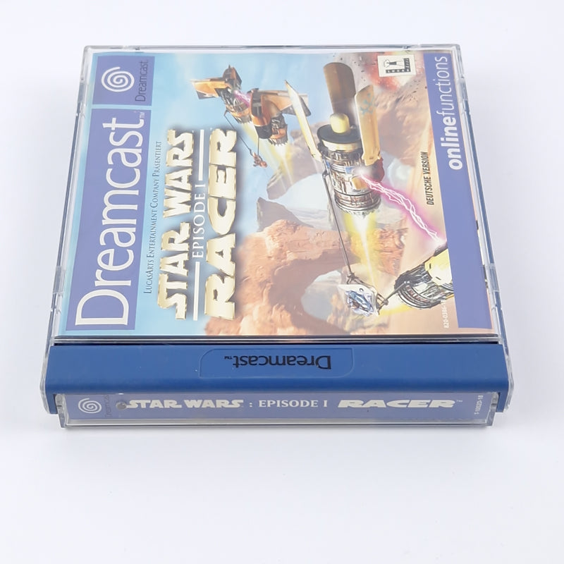 Sega Dreamcast Spiel : Star Wars Episode I Racer - OVP Anleitung CD DC PAL Game