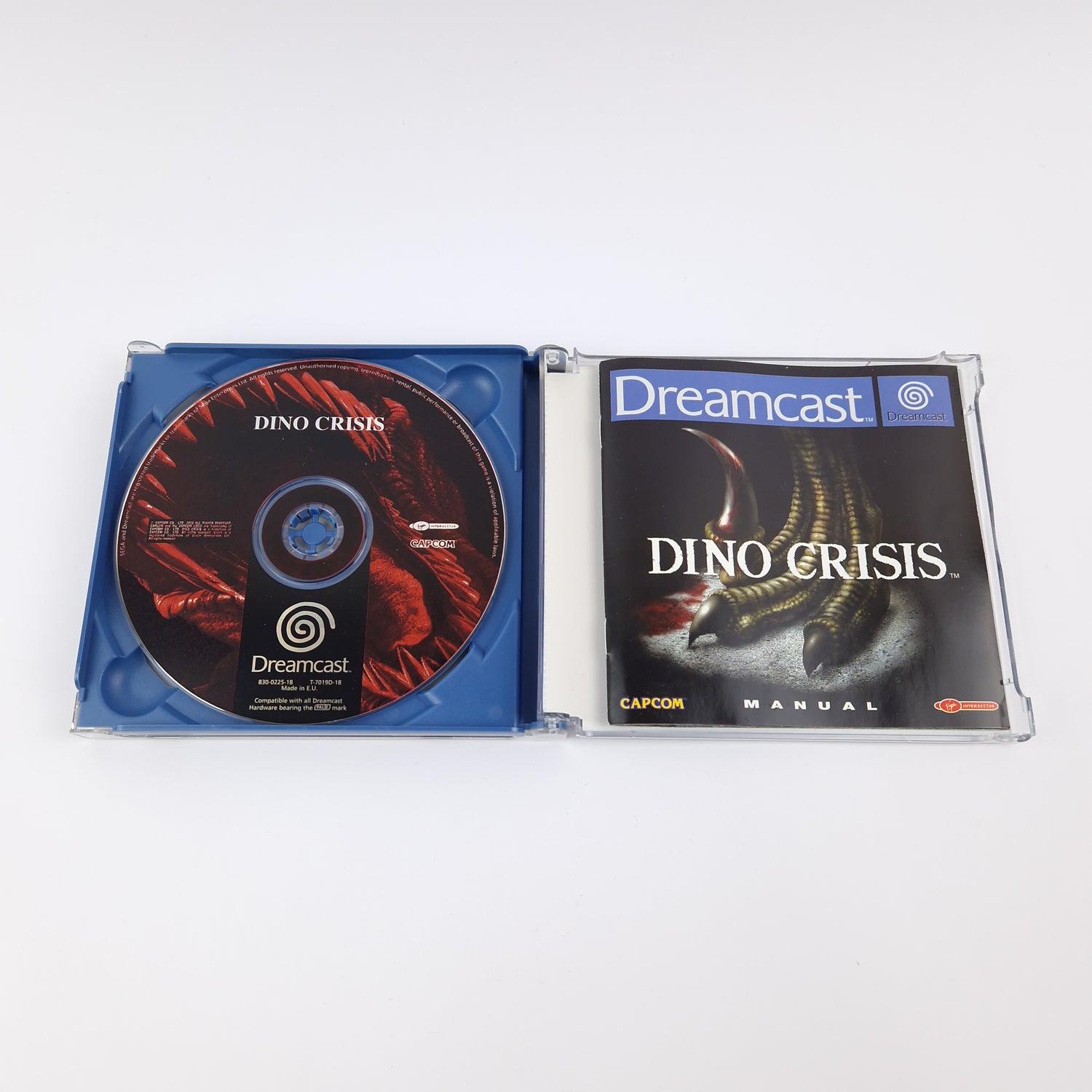 Sega Dreamcast Spiel : Dino Crisis - OVP Anleitung CD | DC PAL Capcom Game