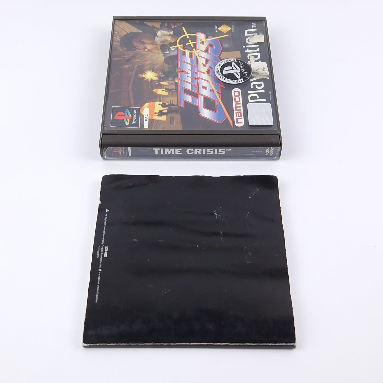 Sony Playstation 1 Spiel : Time Crisis - OVP Anleitung CD | PAL USK18 - PS1 PSX