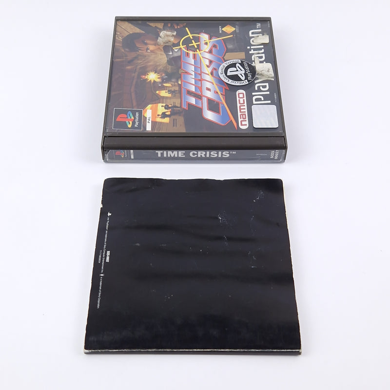 Sony Playstation 1 Spiel : Time Crisis - OVP Anleitung CD | PAL USK18 - PS1 PSX