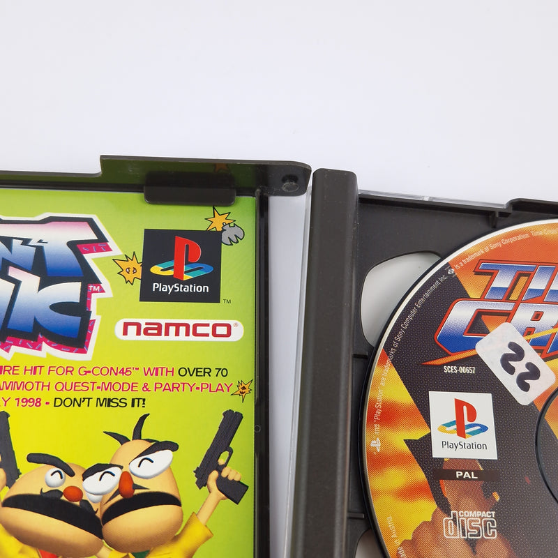 Sony Playstation 1 Spiel : Time Crisis - OVP Anleitung CD | PAL USK18 - PS1 PSX