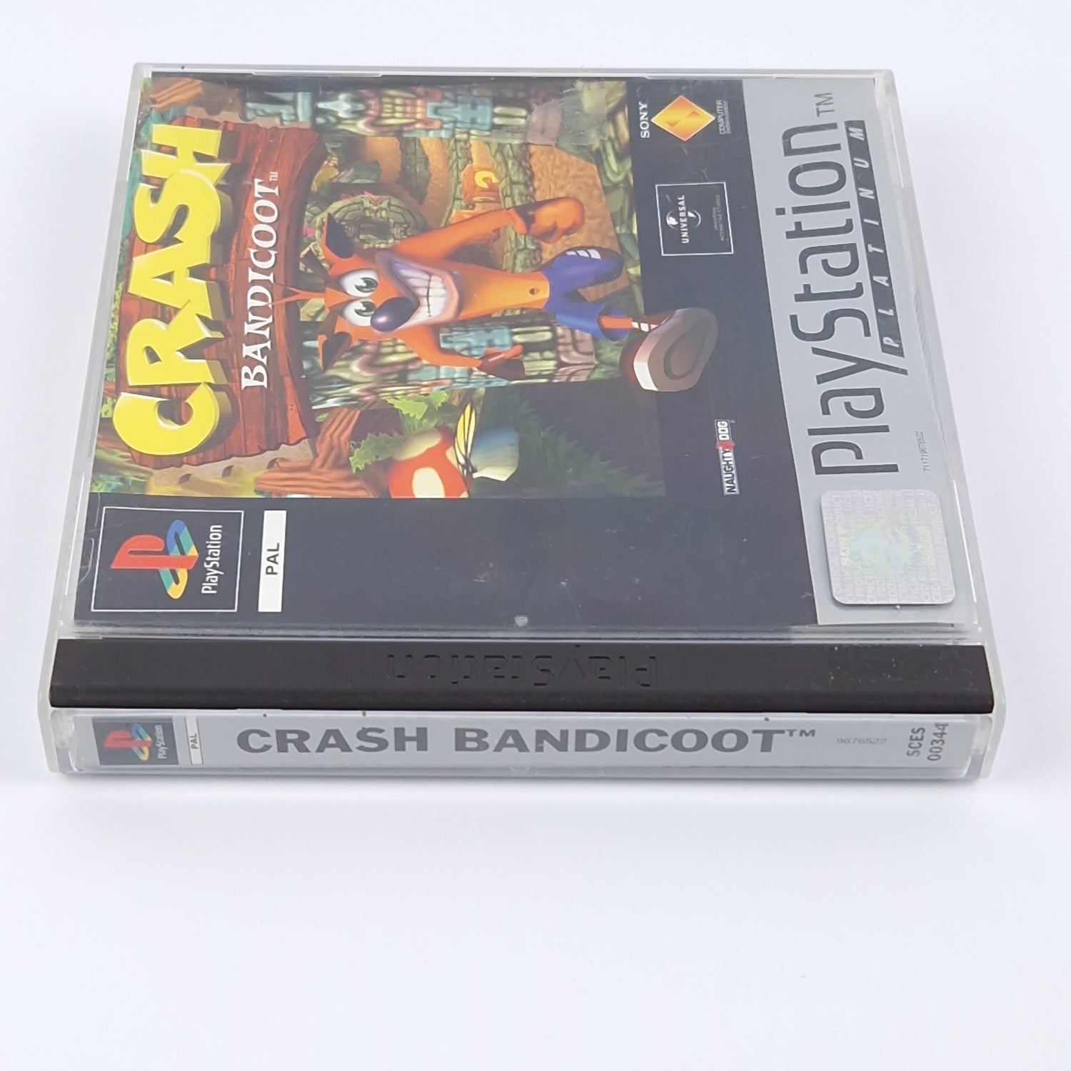 Sony Playstation 1 Game: Crash Bandicoot - OVP Platinum CD | PAL PS1 PSX
