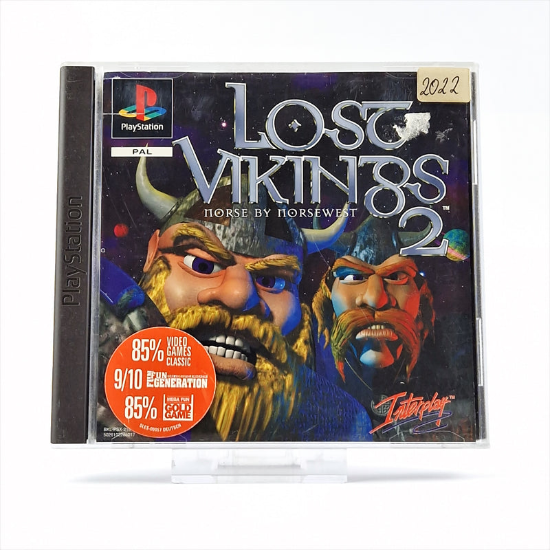 Sony Playstation 1 Game : The Lost Vikings 2 Norse by Norsewest | PS1 PSX original packaging