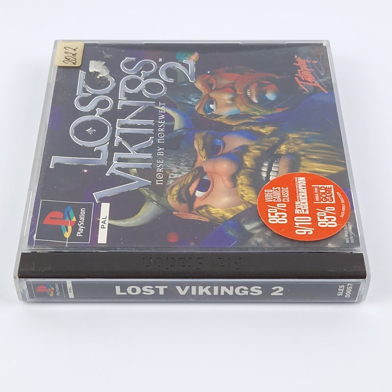 Sony Playstation 1 Game : The Lost Vikings 2 Norse by Norsewest | PS1 PSX original packaging