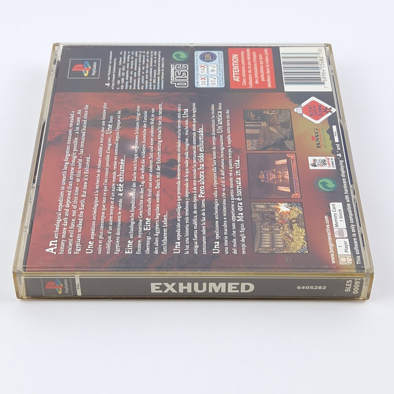 Sony Playstation 1 Game: Exhumed - OVP Instructions CD | PS1 PSX PAL Game USK18