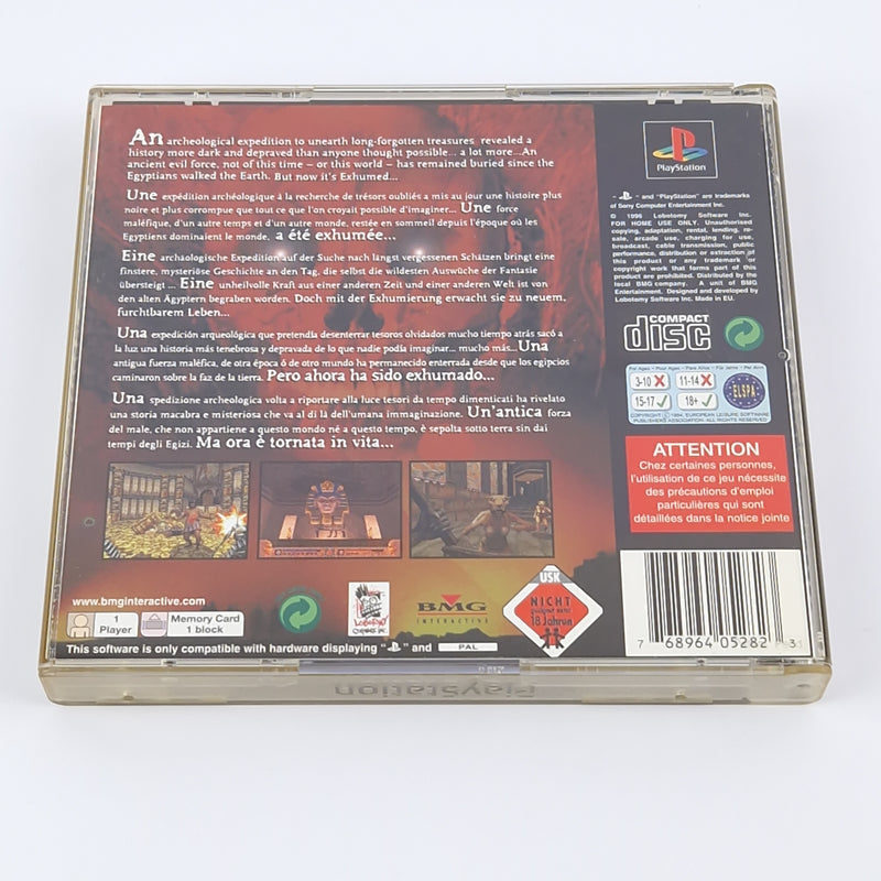 Sony Playstation 1 Game: Exhumed - OVP Instructions CD | PS1 PSX PAL Game USK18
