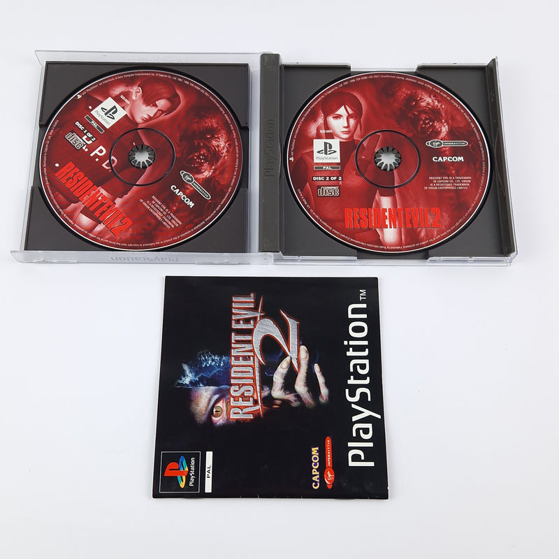 Sony Playstation 1 Spiel : Resident Evil 2 - OVP Anleitung CD PS1 PSX PAL USK18