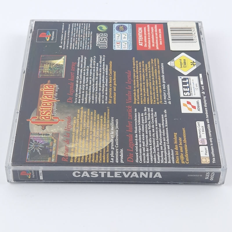 Sony Playstation 1 Game: Castlevania Symphony of the Night - OVP PS1 PSX PAL