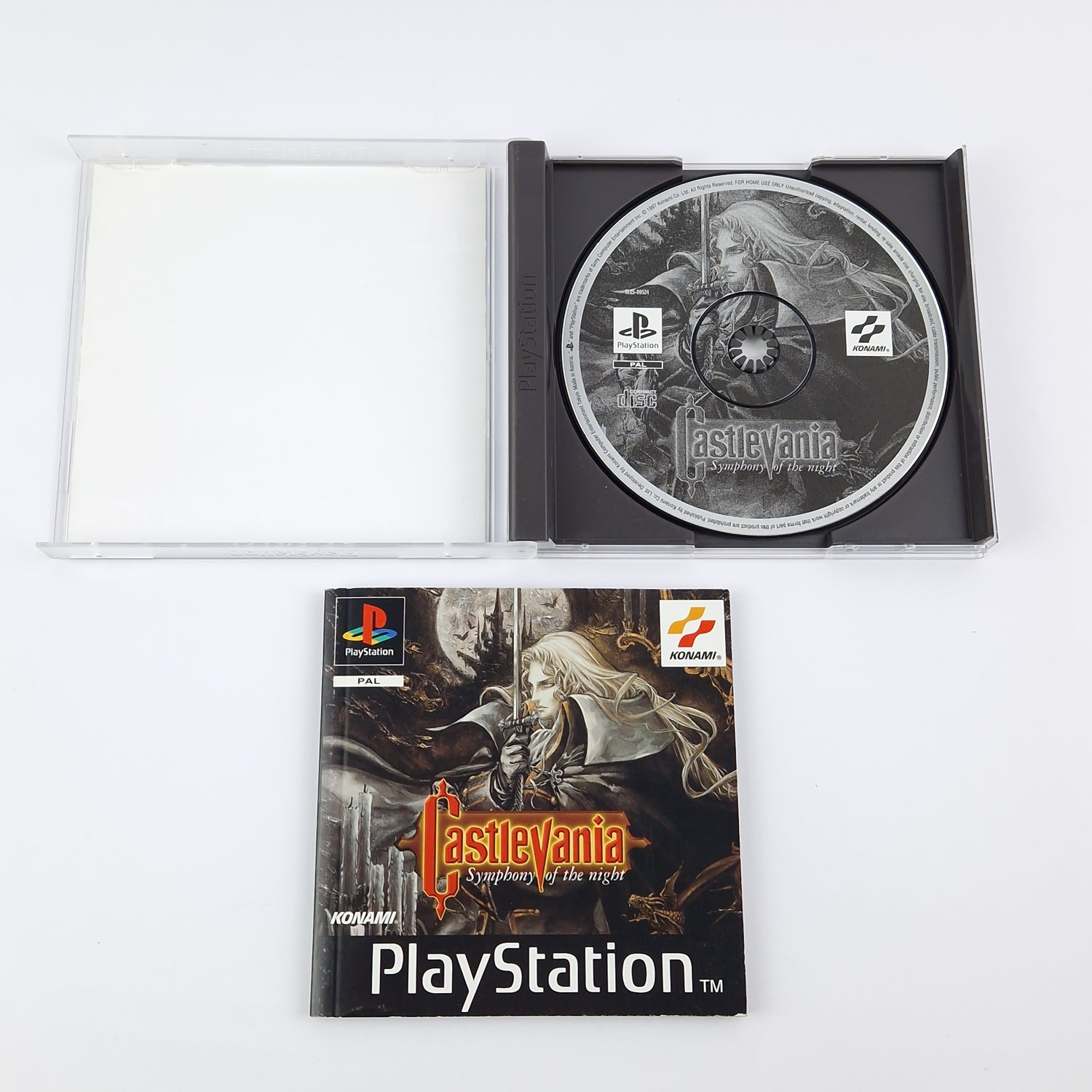 Sony Playstation 1 Game: Castlevania Symphony of the Night - OVP PS1 PSX PAL
