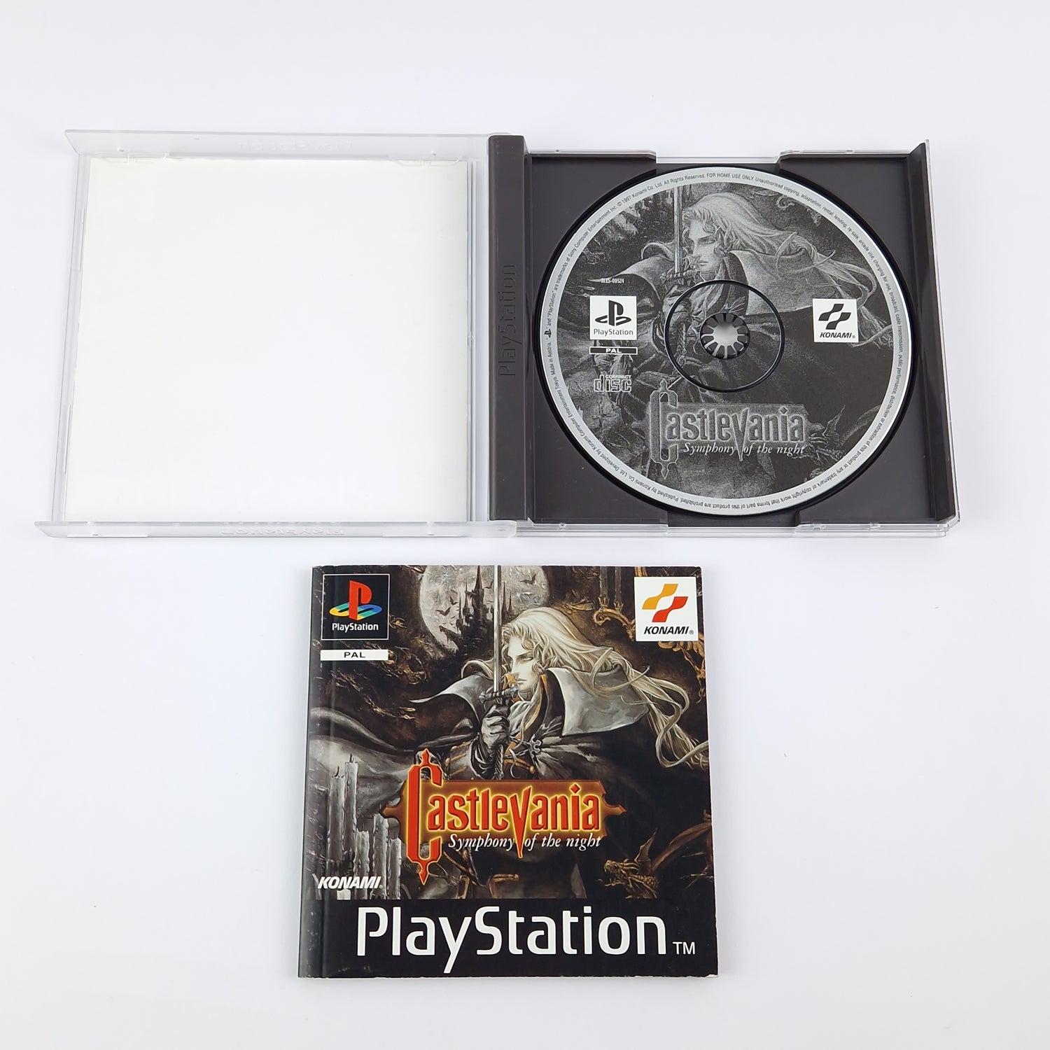Sony Playstation 1 Spiel : Castlevania Symphony of the Night - OVP PS1 PSX PAL