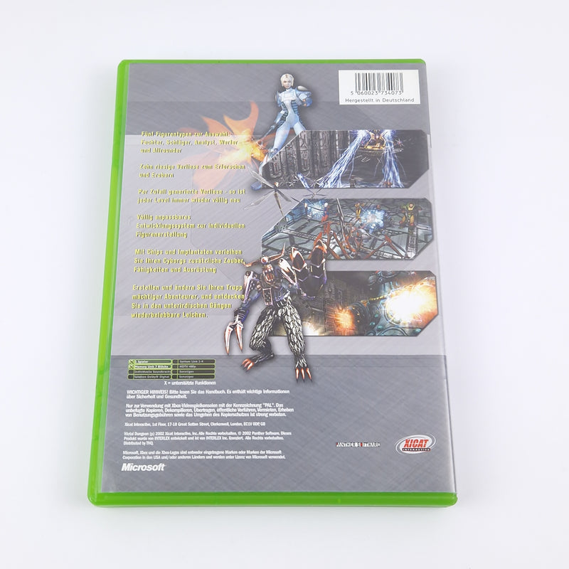 Microsoft Xbox Classic Game: Metal Dungeon - OVP Instructions CD | German PAL