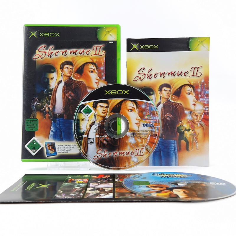 Microsoft Xbox Classic Spiel : Shenmue II 2 - OVP Anleitung CD | dt. PAL