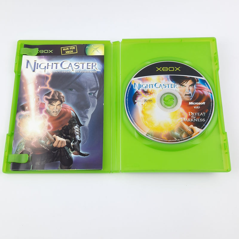 Microsoft Xbox Classic Spiel : Night Caster Kampf Gegen die Finsternis - OVP PAL