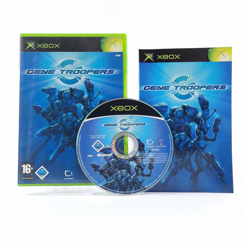 Microsoft Xbox Classic Spiel : Gene Troopers - OVP Anleitung CD | dt. PAL
