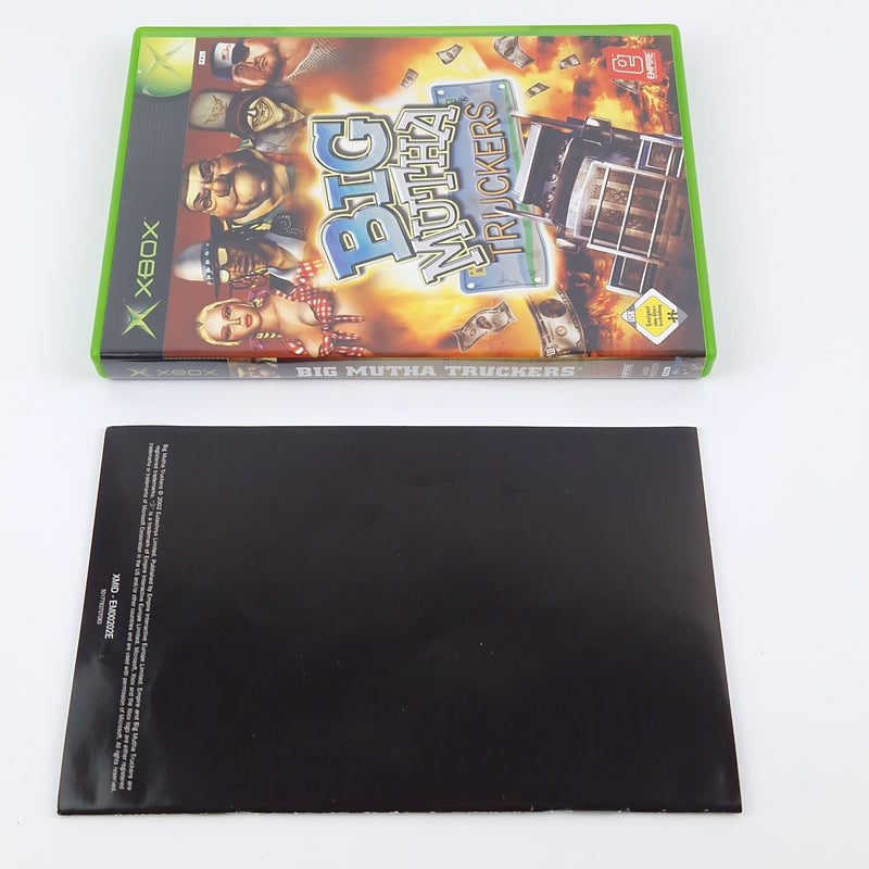 Microsoft Xbox Classic Game: Big Mutha Truckers - OVP Instructions CD | German PAL