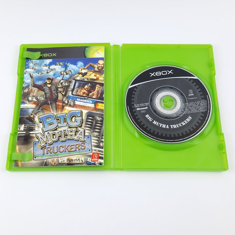 Microsoft Xbox Classic Game: Big Mutha Truckers - OVP Instructions CD | German PAL