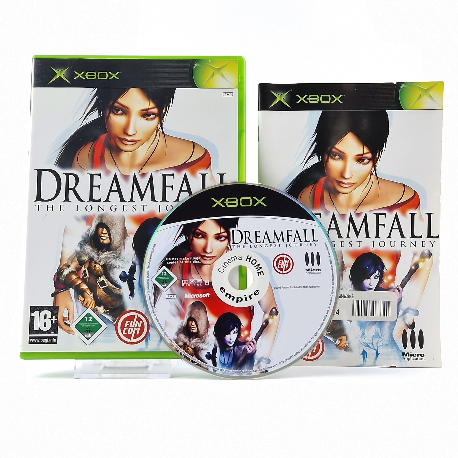 Microsoft Xbox Classic Spiel : Dreamfall The Longest  - OVP Anleitung CD PAL