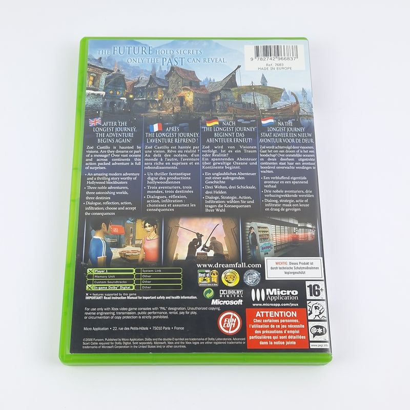 Microsoft Xbox Classic Spiel : Dreamfall The Longest  - OVP Anleitung CD PAL