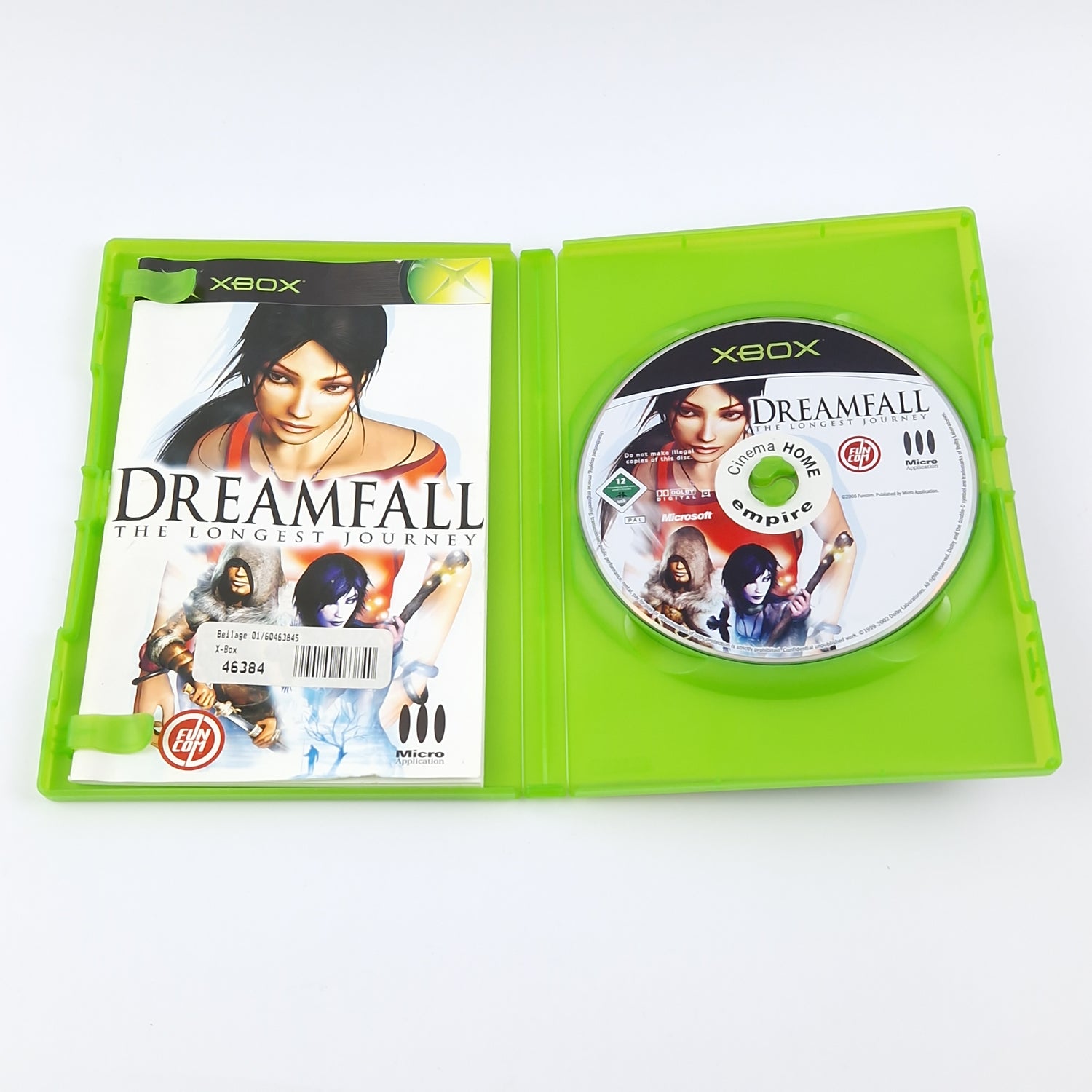 Microsoft Xbox Classic Game: Dreamfall The Longest - OVP Instructions CD PAL