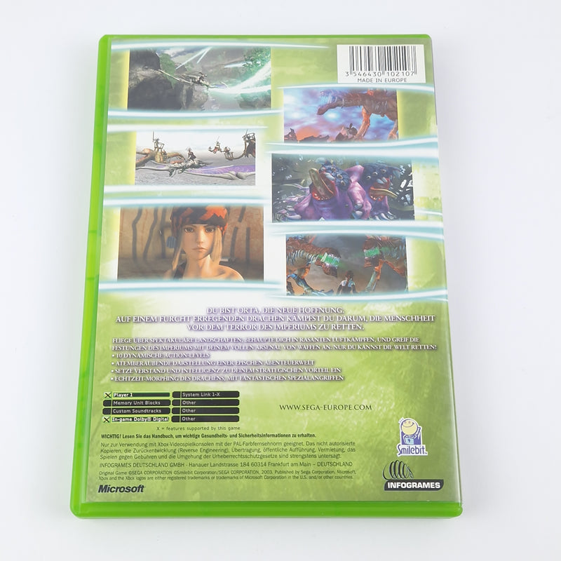 Microsoft Xbox Classic Spiel : Panzer Dragoon Orta  - OVP Anleitung CD | PAL