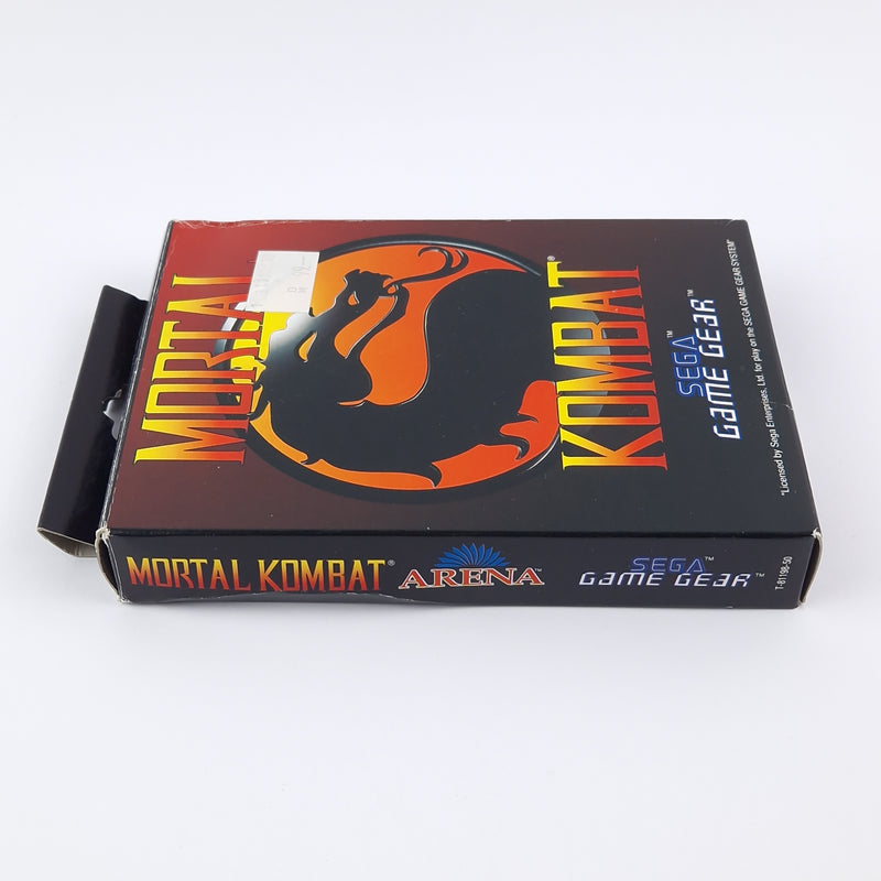Sega Game Gear Spiel : Mortal Kombat - OVP Anleitung Modul | PAL Version