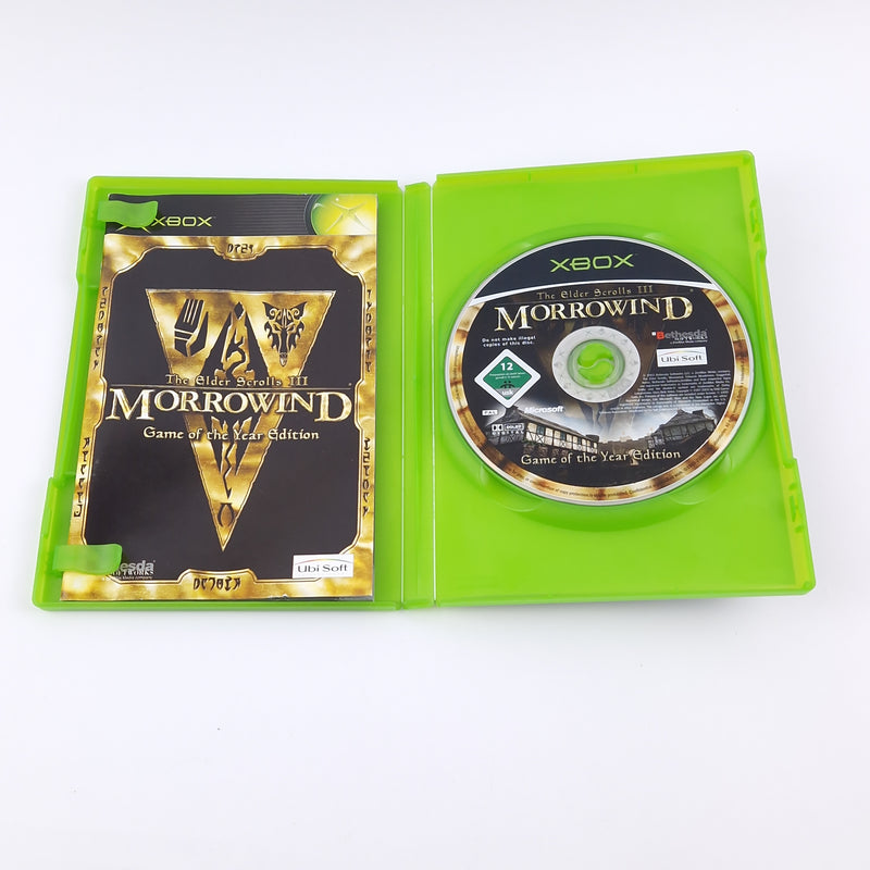 Microsoft Xbox Classic Spiel : The Elder Scrolls III Morrowind ohne Karte - OVP