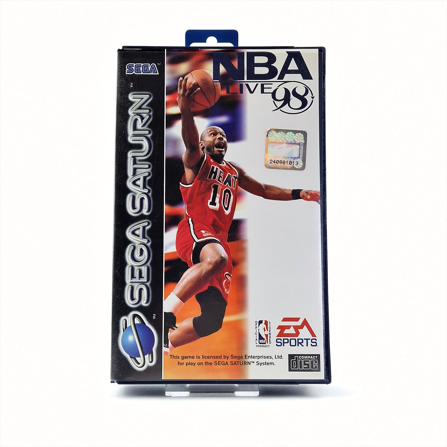 Sega Saturn Spiel : NBA Live 98 Basketball - OVP Anleitung CD Disk | PAL Game