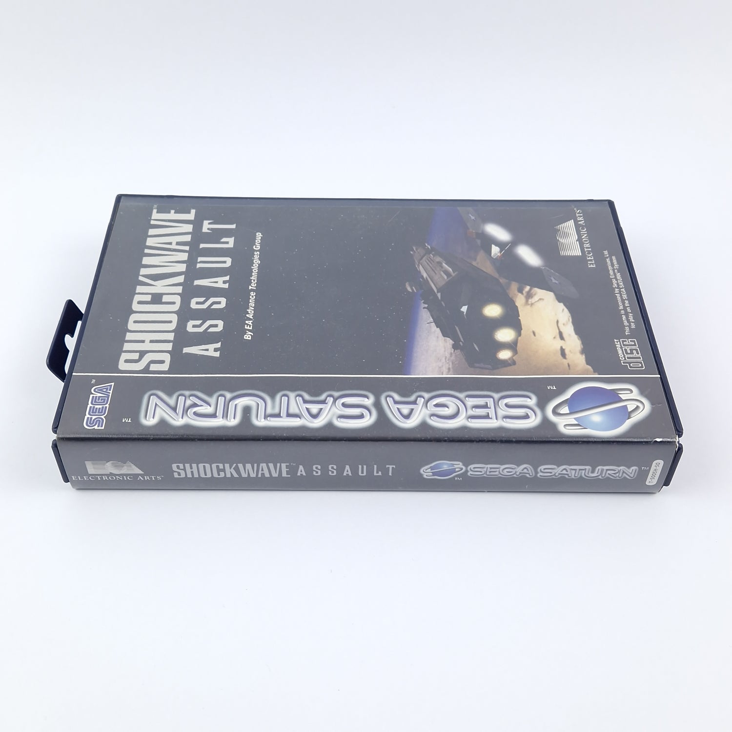 Sega Saturn Spiel : Shockwave Assault - OVP ohne Anleitung CD Disk | PAL Game