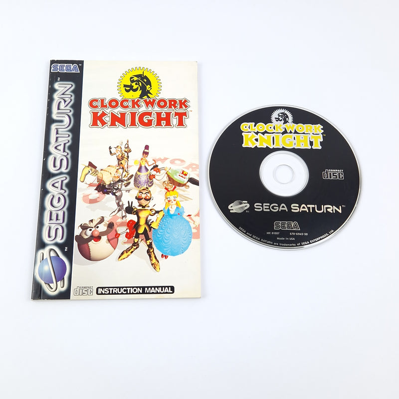 Sega Saturn Game: Clock Work Knight + Instructions - Without original packaging | CD Disk PAL Game