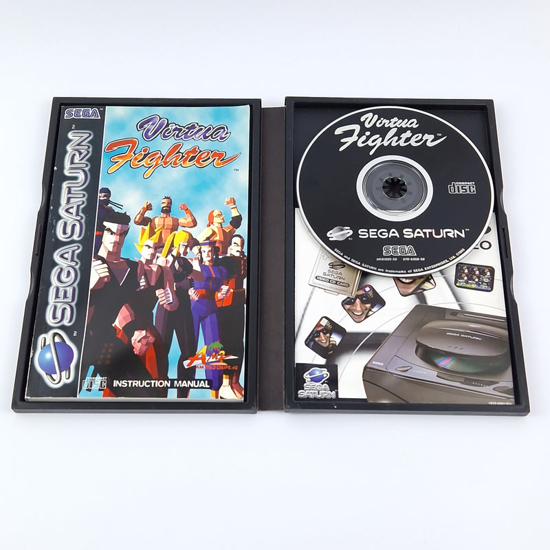 Sega Saturn Spiel : Virtua Fighter - OVP Anleitung CD Disk | PAL Game
