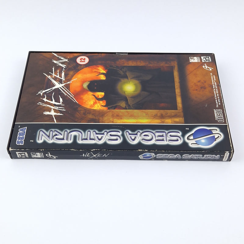 Sega Saturn Spiel : Hexen - OVP Anleitung CD Disk | PAL Game USK18