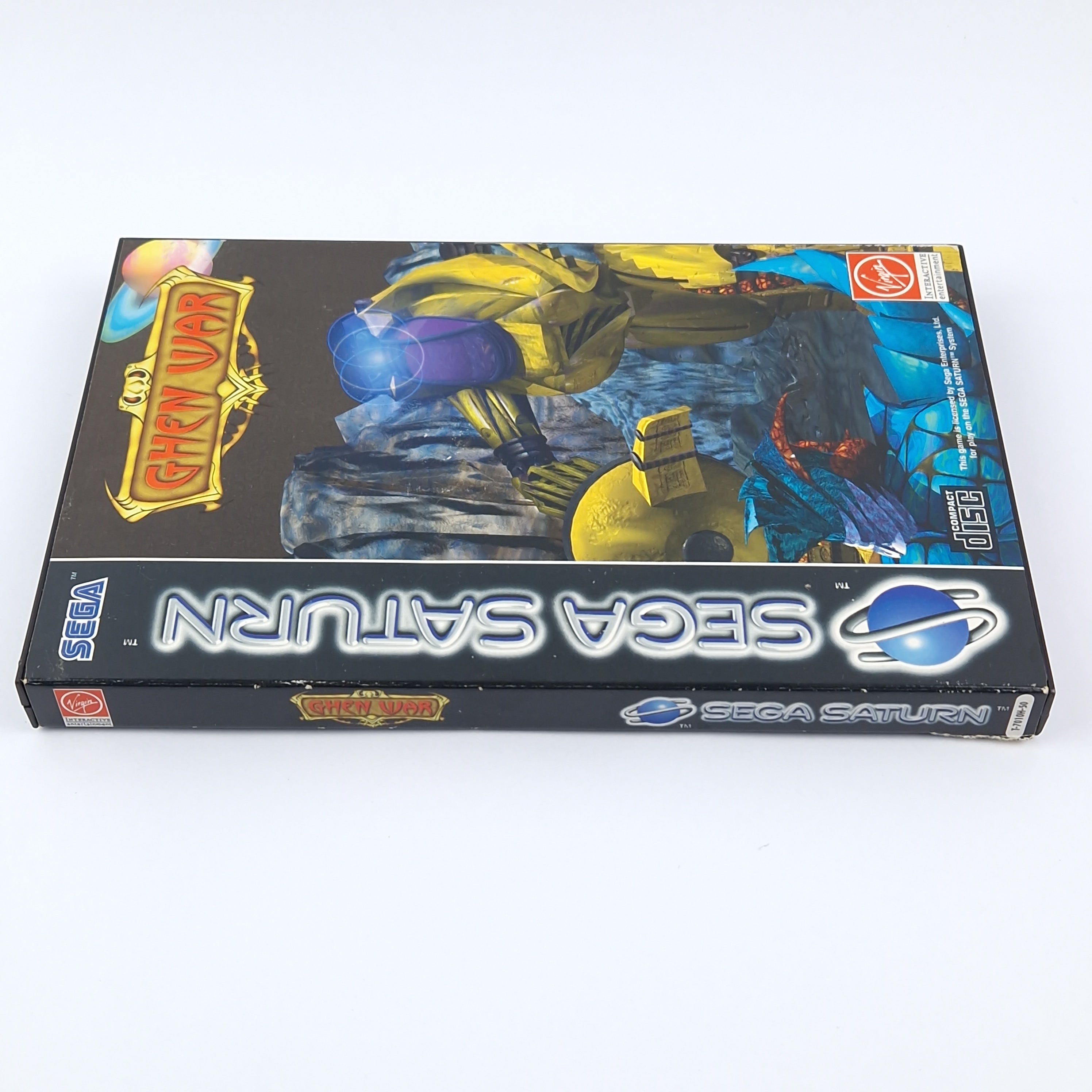 Sega Saturn Game: Ghen War - OVP Instructions CD Disk | PAL Game