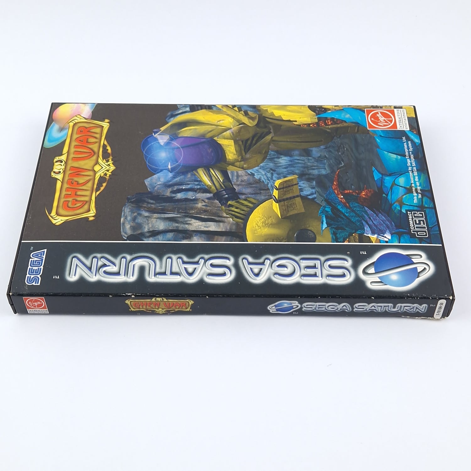 Sega Saturn Spiel : Ghen War - OVP Anleitung CD Disk | PAL Game