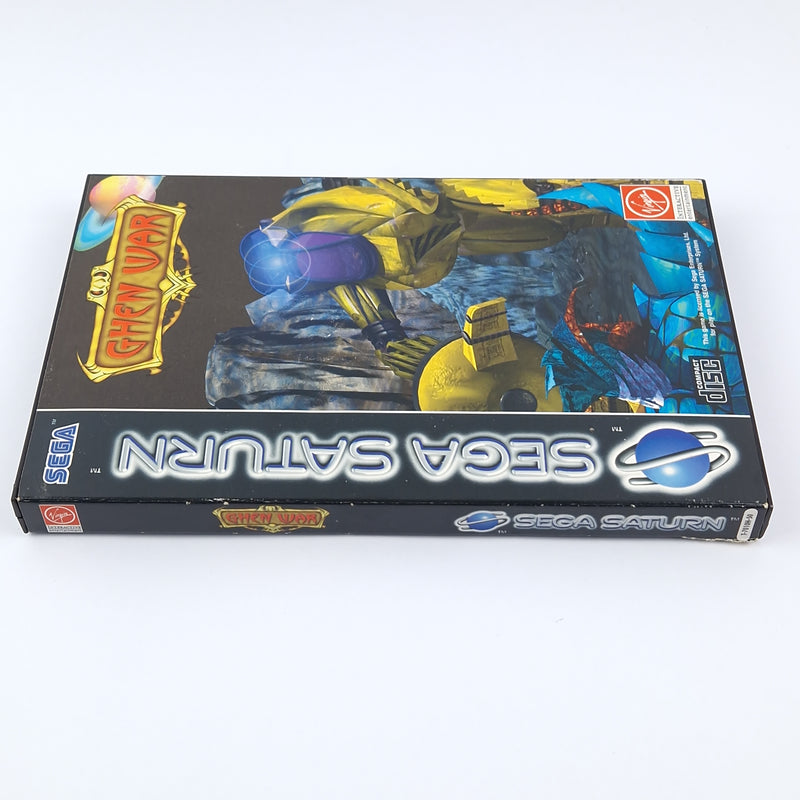 Sega Saturn Spiel : Ghen War - OVP Anleitung CD Disk | PAL Game