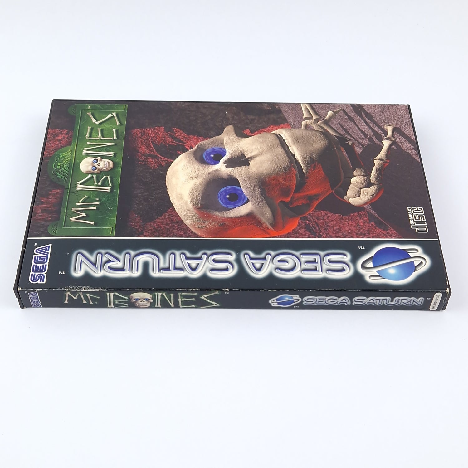 Sega Saturn Spiel : MR. Bones - OVP Anleitung CD Disk 1 & 2 | PAL Game